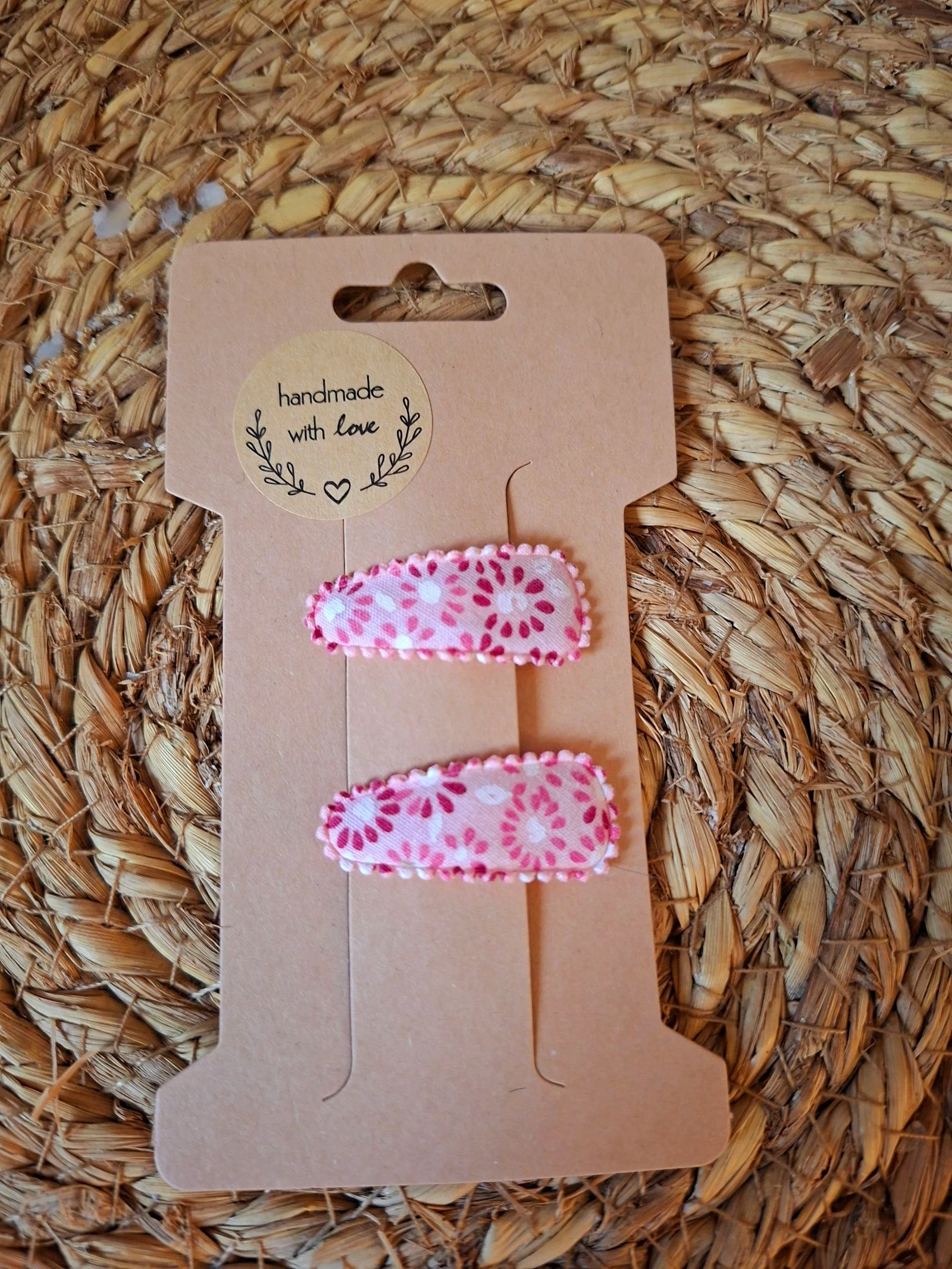 🌸 Klikklak knipjes/ 3cm/ bloemetjes-twist 🌸